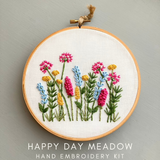 Meadow in Happy Day Beginner Embroidery Kit -