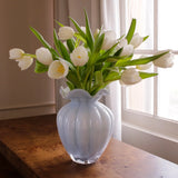 Periwinkle Glass Vento Large Vase