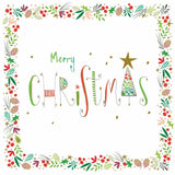 Christmas Greetings Beverage Napkin