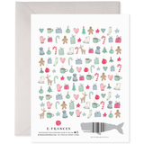 Merry Motif Holiday Greeting Card