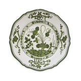 White & Green Vida Faenza 11" Dinner Plate