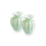 Pistachio Glass Vento Small Vase