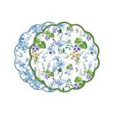 Wildflower and Birds Reversible Round Placemats