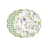 Springtime Floral & Gingham Reversible Placemats