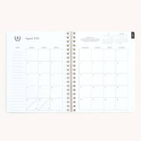 2026-2027 Misty Meadow Large Softcover Weekly Simplified Planner -