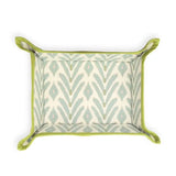 Petite Frond Blue Snap Tray