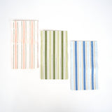 Green Striped Guest Towels