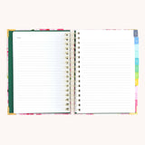 2026-2027 Blush Hydrangea Spiral Daily Simplified Planner -