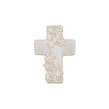 Large Ceramic Flower Cross