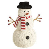 Crochet Snowman Sitter