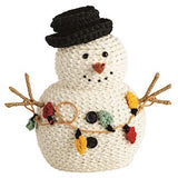 Crochet Snowman Sitter