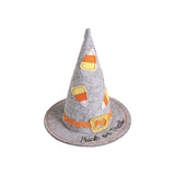 Candy Corn Mini Witch Hat