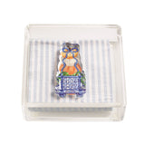 Stripe Topiary Napkin Caddy Set