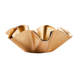 Brass Ruffle Bowl Set