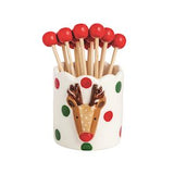 Bagged Christmas Toothpick Holder