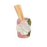 Pink Base Flower Toothpick Holder