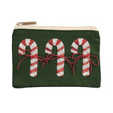 Christmas Sequin Zip Pouch