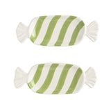 Green Candy Tidbit Plate