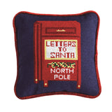 Letters To Santa Needlepoint Mini Pillow