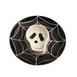 Skull Round Dish