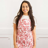 Nutcracker Toile Apron