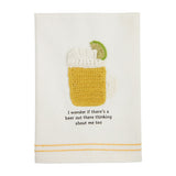 Beer Crochet Towel