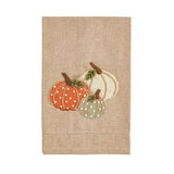 Pumpkins French Knot Towel