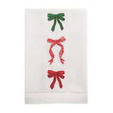 Three Bows Embroidered Towel