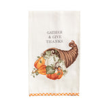Gather And Give Gingham Hem Towel