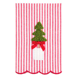 Stripe Tree Topiary Towel