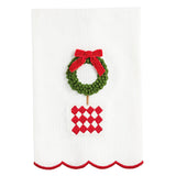 Wreath Tree Topiary Towel