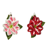 Poinsettia Ornament