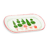 Topiary Red Plate