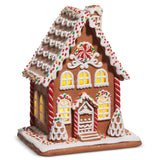 Lighted Sprinkle Gingerbread House