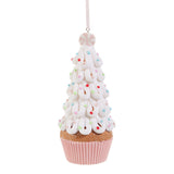 Multicolor Sprinkle Tree Cupcake Ornament