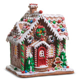 Lighted Gingerbread House