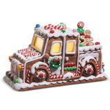 Lighted Gingerbread Truck