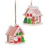 Candy Gingerbread House Ornament