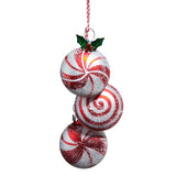Peppermint Cluster Ornament