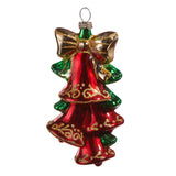 Red and Gold Bells Ornament