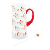 Santa Pitcher Set