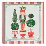 Nutcracker Topiary Metal Wall Art