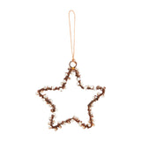 Star Pearl Wire Ornament