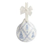 Lattice Pattern Nutcracker Ornament