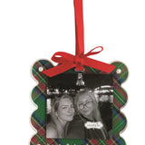 Best Friend Ever Tartan Photo Ornament