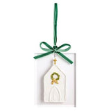 Church Painted Acrylic Ornament
