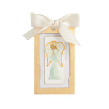 Front Angel Gold Ornament