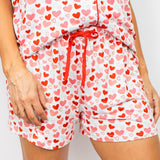 All You Need is Love Sleep Shorts   White/Pink/Red   -Asst.