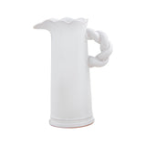 Lg Twisted Handle Pitcher Vase