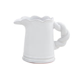 Sm Twisted Handle Pitcher Vase